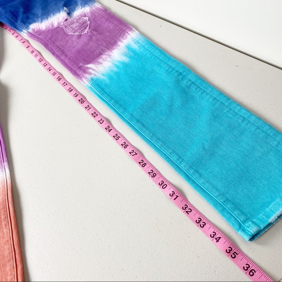 AMERICAN EAGLE NWOT Young Money Tie Dye Jeans - Picture 12 of 12